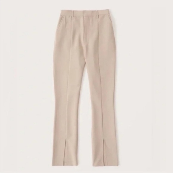 NWT Abercrombie & Fitch Ultra High Rise Pants Skinny Split Hem Trousers 26 / 2 - Picture 13 of 13